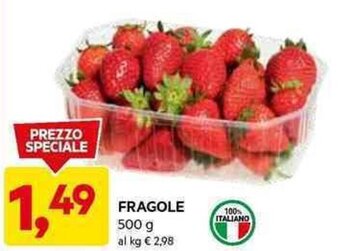 DPiù FRAGOLE 500 g offerta