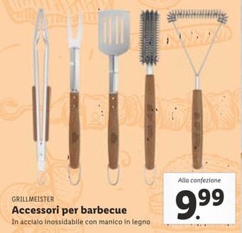 Lidl GRILLMEISTER Accessori per barbecue offerta
