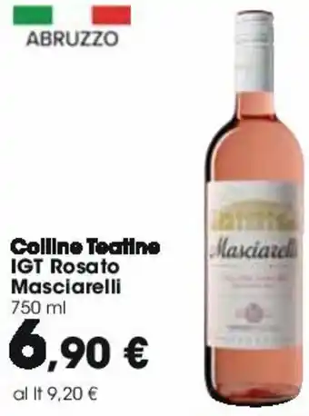Carrefour Colline Teatine IGT Rosato Masciarelli 750 ml offerta
