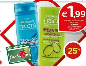 Crai Garnier Fructis Shampoo Re - Oxygen Antiforfora 250ml offerta