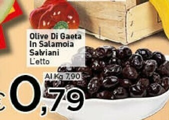 Crai Salviani Olive Di Gaeta In Salamoia offerta