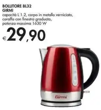 Bennet BOLLITORE BL32 GIRMI offerta