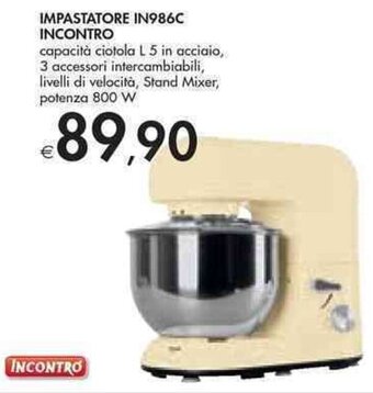 Bennet IMPASTATORE IN986C INCONTRO offerta