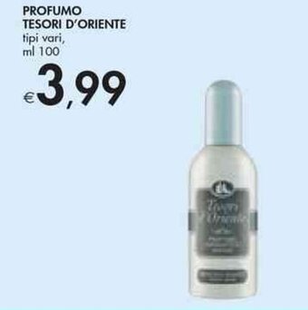 Bennet PROFUMO TESORI D'ORIENTE tipi vari, ml 100 offerta