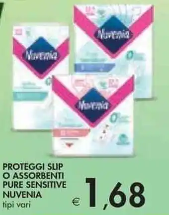 Bennet PROTEGGI SLIP O ASSORBENTI PURE SENSITIVE NUVENIA offerta