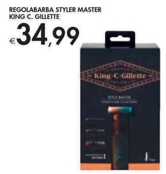 Bennet REGOLABARBA STYLER MASTER KING C. GILLETTE offerta