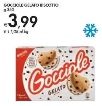 Bennet GOCCIOLE GELATO BISCOTTO g 360 offerta