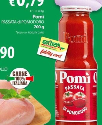 Extra Supermercati Pomi PASSATA di POMODORO 700 G offerta
