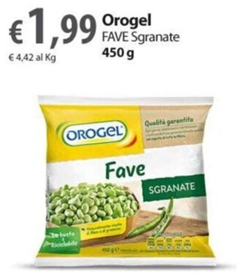 Extra Supermercati Orogel FAVE Sgranate 450 g offerta