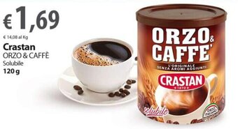 Extra Supermercati Crastan ORZO & CAFFÈ Solubile 120 g offerta