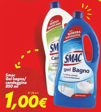 Smac Gel bagno/ candeggina 850 ml