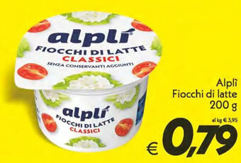 Iper Super Conveniente Alpli Fiocchi di latte 200 g offerta