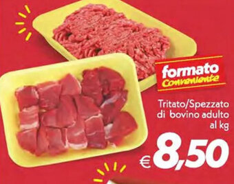 Iper Super Conveniente Tritato/Spezzato di bovino adulto al kg offerta