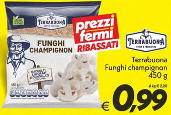 Iper Super Conveniente Terrabuona Funghi champignon 450 g offerta