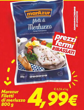 Marazur Filetti di merluzzo 800 g