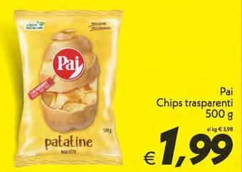 Pai Chips trasparenti 500 g