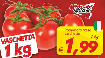 Iper Super Conveniente Pomodoro rosso vaschetta 1 kg offerta