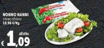 Deco Supermercati NONNO NANNI stracchino offerta