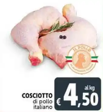 Deco Supermercati COSCIOTTO di pollo italiano offerta