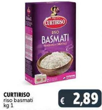 Deco Supermercati CURTIRISO riso basmati kg 1 offerta