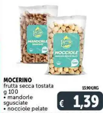 Deco Supermercati MOCERINO frutta secca tostata g 100 offerta