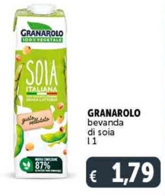 Deco Supermercati GRANAROLO bevanda di soia 1 l offerta