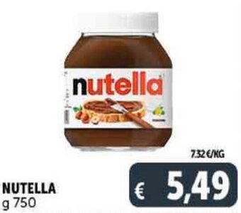 Deco Supermercati NUTELLA g 750 offerta