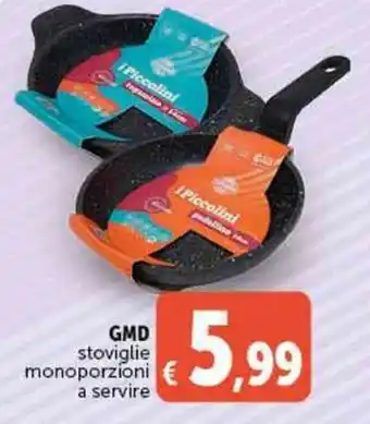 GMD stoviglie monoporzioni a servire