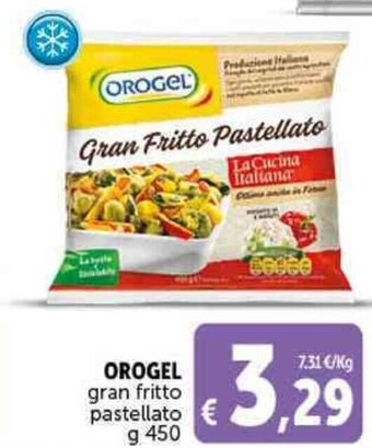 Deco Supermercati OROGEL gran fritto pastellato g 450 offerta