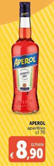 Deco Supermercati APEROL aperitivo cl 70 offerta