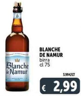 Deco Supermercati BLANCHE DE NAMUR birra cl 75 offerta