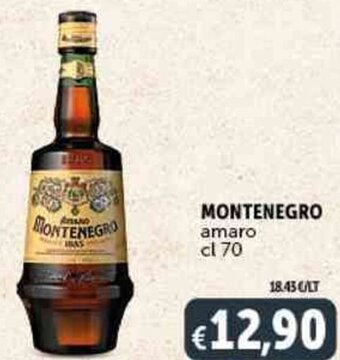 Deco Supermercati MONTENEGRO amaro cl 70 offerta