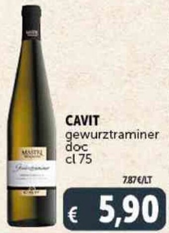 Deco Supermercati CAVIT gewurztraminer doc cl 75 offerta