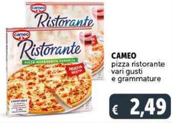 Deco Supermercati CAMEO pizza ristorante vari gusti e grammature offerta