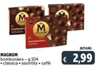 Deco Supermercati MAGNUM bomboniera - g 104 offerta