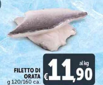 Deco Supermercati FILETTO DI ORATA g 120/160 ca. offerta