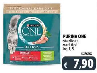 Deco Supermercati PURINA ONE sterilcat kg 1,5 offerta