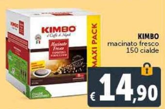 Deco Supermercati KIMBO macinato fresco 150 cialde offerta