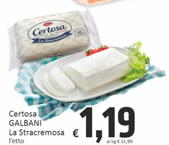 Paghi Poco Certosa GALBANI La Stracremosa offerta