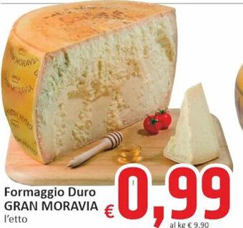 Formaggio Duro GRAN MORAVIA l'etto