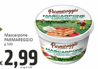 Paghi Poco Mascarpone PARMAREGGIO g 500 offerta