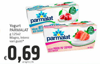 Paghi Poco Yogurt PARMALAT g 125x2 offerta