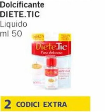 Dolcificante DIETE.TIC Liquido ml 50