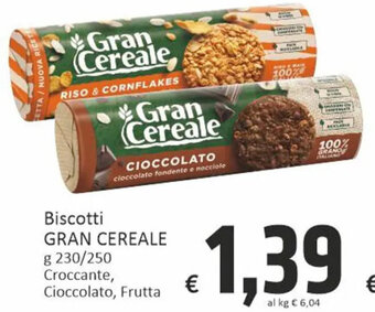Biscotti GRAN CEREALE g 230/250