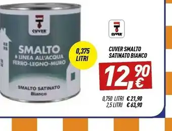 Cuver Smalto Stainato Bianco