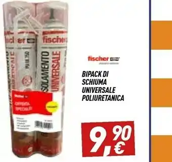 Fischer Bipack di Schiuma Universale Poliuretanica