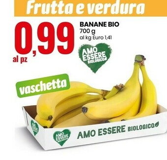 Eurospin Banane Bio offerta