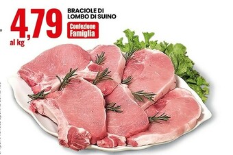 Eurospin Braciole Di Lombo Di Suino offerta