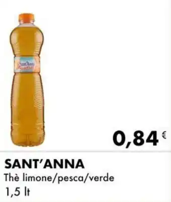 SANT'ANNA Thè limone/pesca/verde 1,5 lt