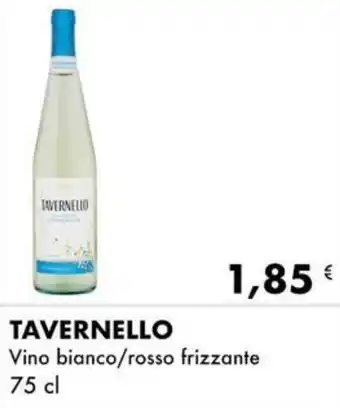 Iper Tosano TAVERNELLO Vino bianco/rosso frizzante 75 cl offerta